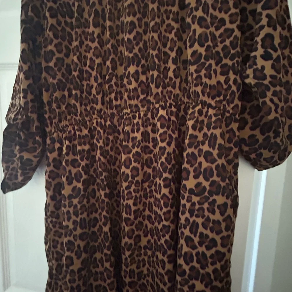 Leopard / cheetah Print Women’s Dress - Brown Old Navy - Picture 7 of 7